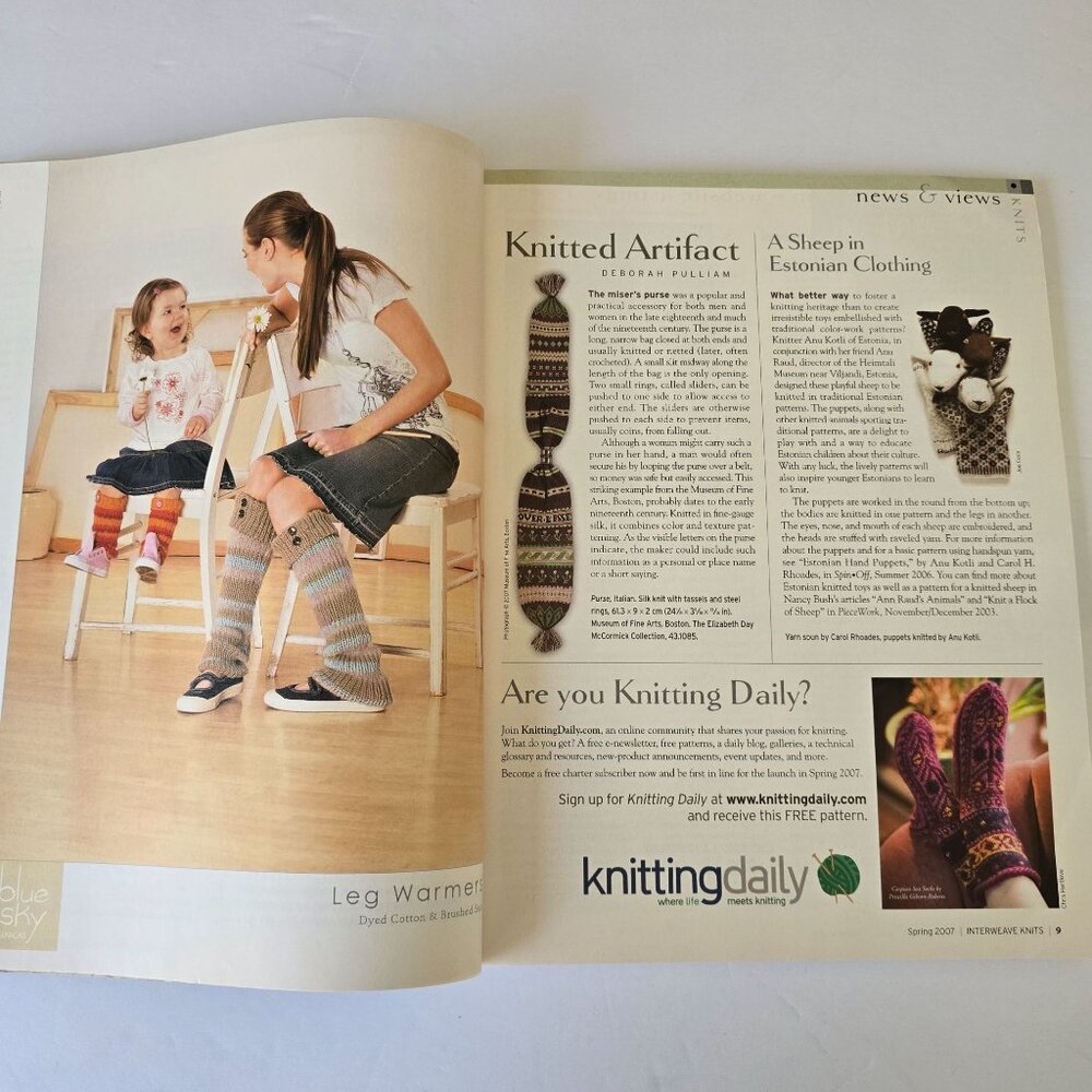Interweave Knits Spring 2007 Magazine - Picture 4 of 16